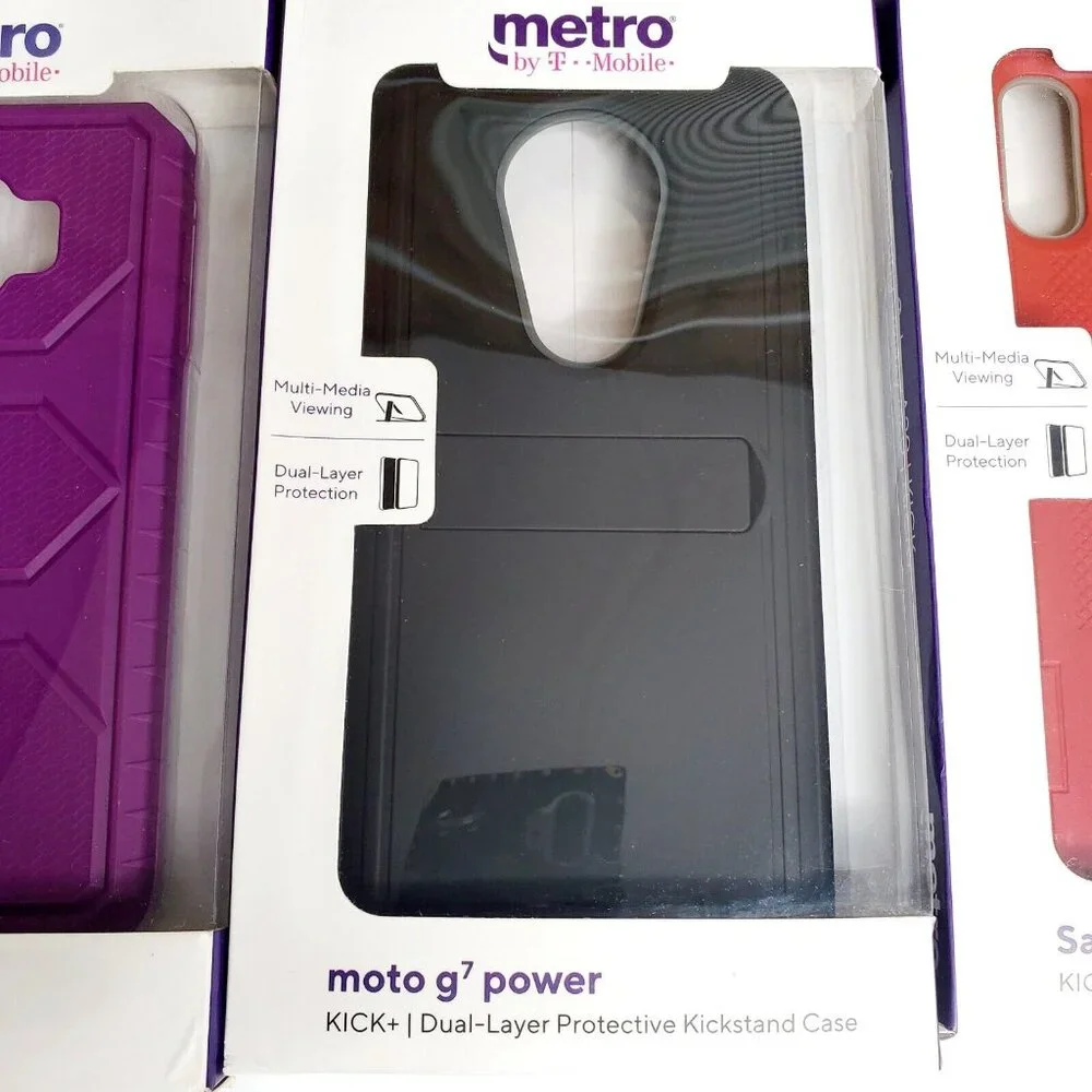 Lot 9 Metro PCS Phone hard & soft Cell phone Cases Samsung, Moto, ZTE, Alcatel
